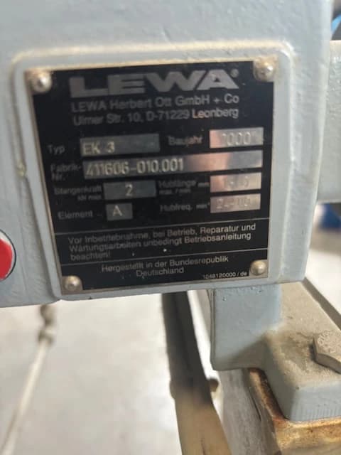 LEWA EK-3 / Brabender Dosierpumpe - Image 9