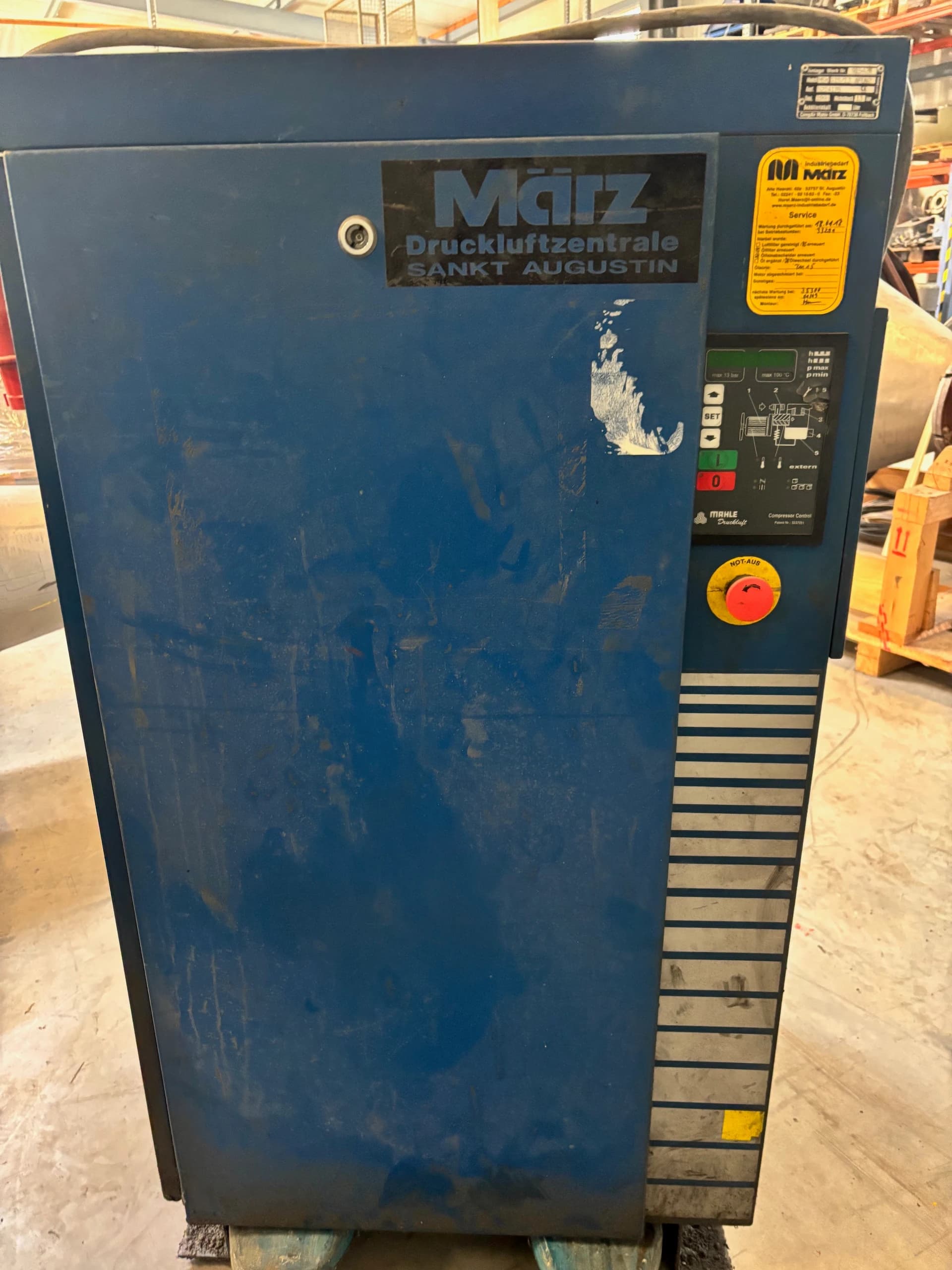 CompAir Mahle MSK G15/13 Druckluft Kompressor