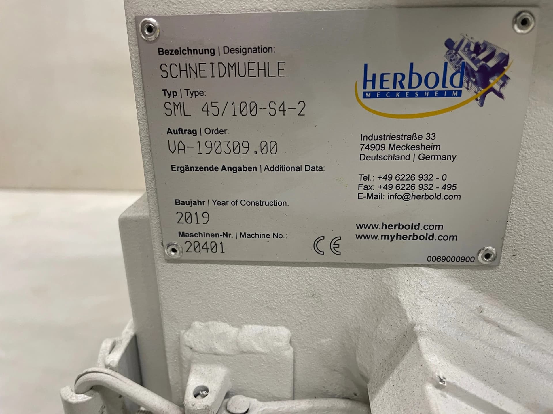 Herbold Plastcompactors HV 50/110 mit Schneidmühle SML 60/100 - Image 9
